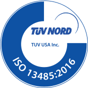 TUV NORD ISO 13485-2016 certification